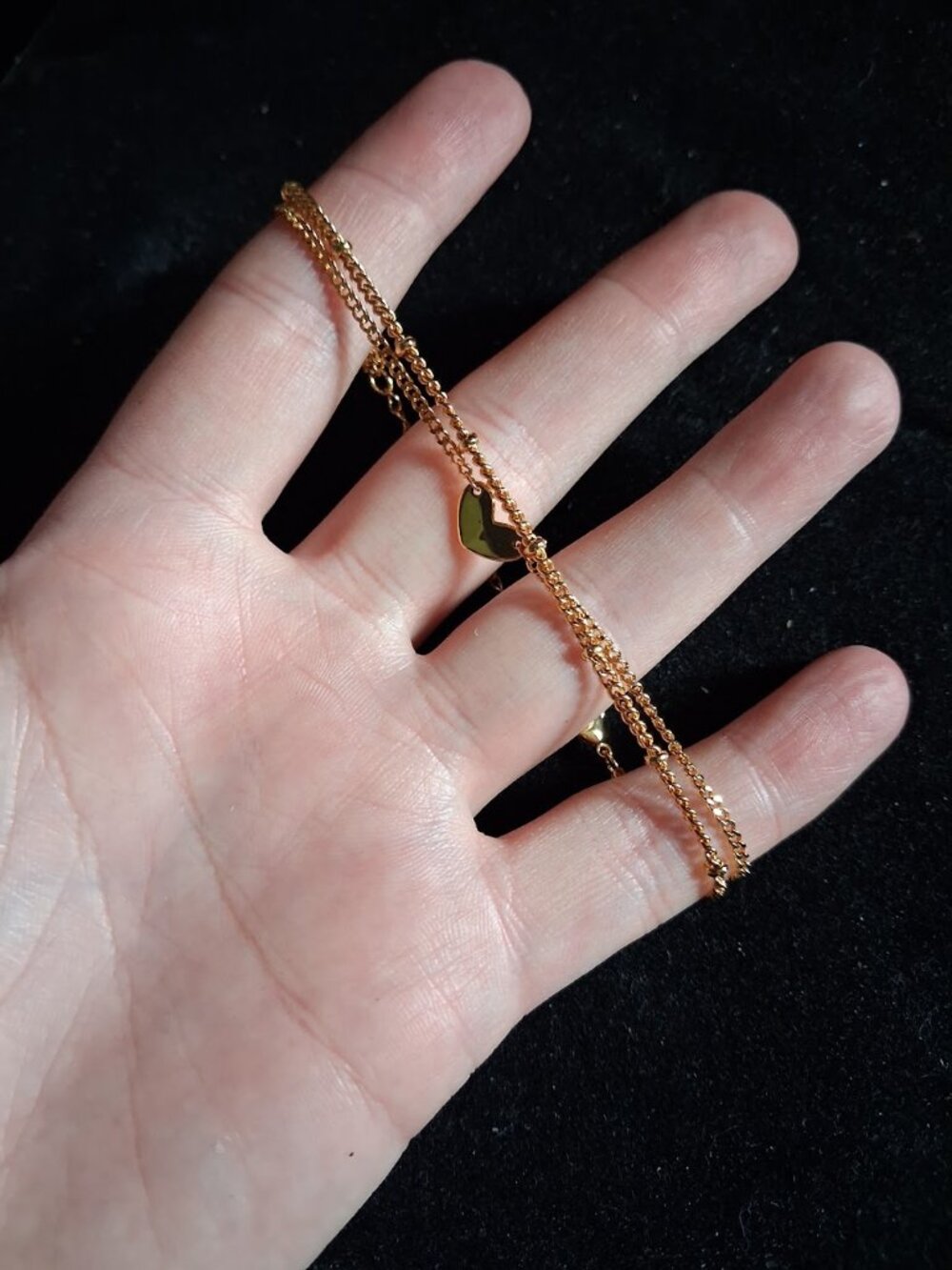 8 inch Double stranded bracelet